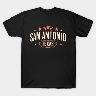 San Antonio Texas Vintage Design T-Shirt